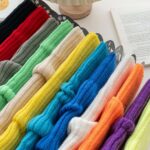 Long Knee-High Leg Warmers Solid Color Knee-High Sweet Candy Tone Leg Warmers