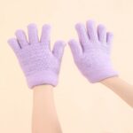 Long Arm Warmers High-Quality Children's Dopamine Knit Fleece-Lined Gloves