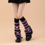 Long Knee-High Leg Warmers New Bell-Mouth Star Leg Warmers
