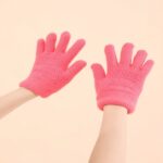 Long Arm Warmers High-Quality Children's Dopamine Knit Fleece-Lined Gloves