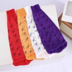 Long Knee-High Leg Warmers New Bell-Mouth Skull Leg Warmers