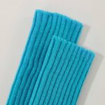 Long Arm Warmers New Rainbow Fluorescent Striped Ankle Socks