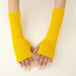 Long Arm Warmers New Rainbow Fluorescent Striped Ankle Socks