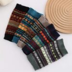 Short Fingerless Gloves Bohemian Short Fingerless Gloves